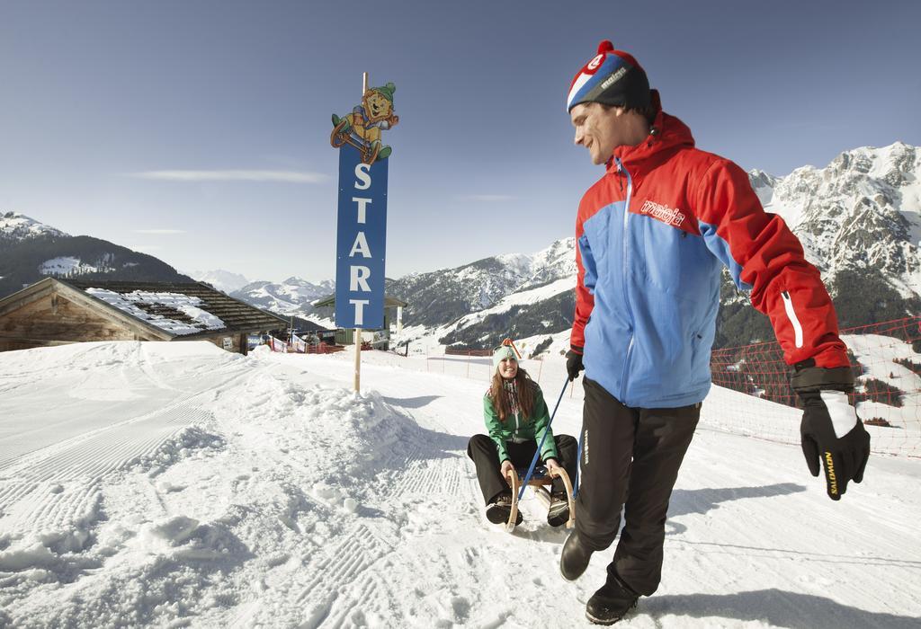 Ferienwohnung John Seymour Leogang Oda fotoğraf